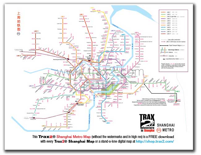 Subway ShangHai map