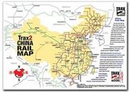 China Rail map