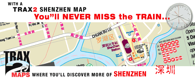 map on Shenzhen