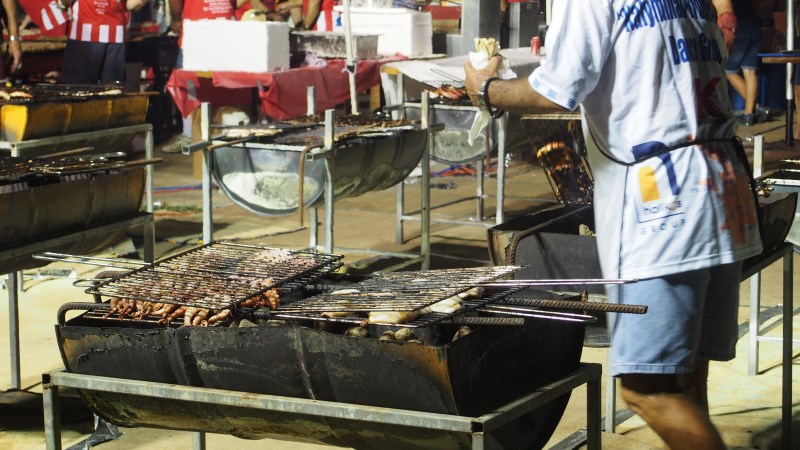 BBQ octopus