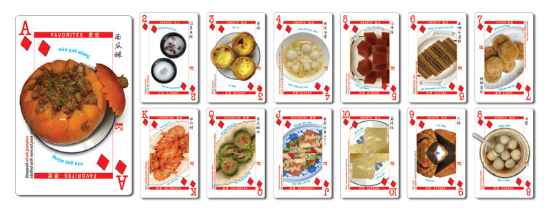 full set of diamonds cards